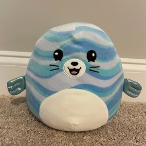 NWOT Squishmallow mystery bag blue scented seal
